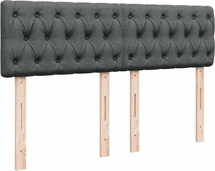 Produktbild VidaXL Bo x springbett mit Matratze 140 x 200 cm Stoff (140 x 200 cm)