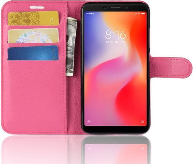 Produktbild MU Classic Litchi Leder Bookcover Series (Xiaomi Redmi 6)