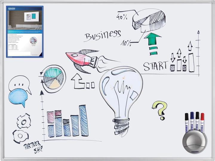 Actual product image Franken Whiteboard ECO Enamel (150 x 100 cm)