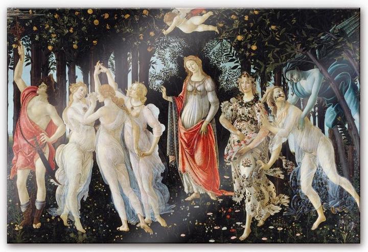 Produktbild Trenddeko Botticelli - Der Frühling (150 x 100 cm)