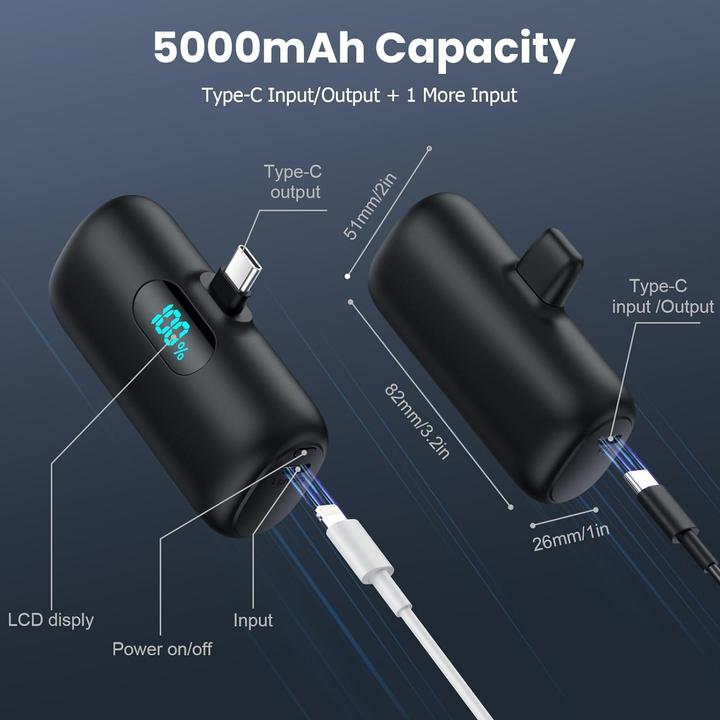 Image du produit Feob Powerbank USB C (5000 mAh, 15 W)