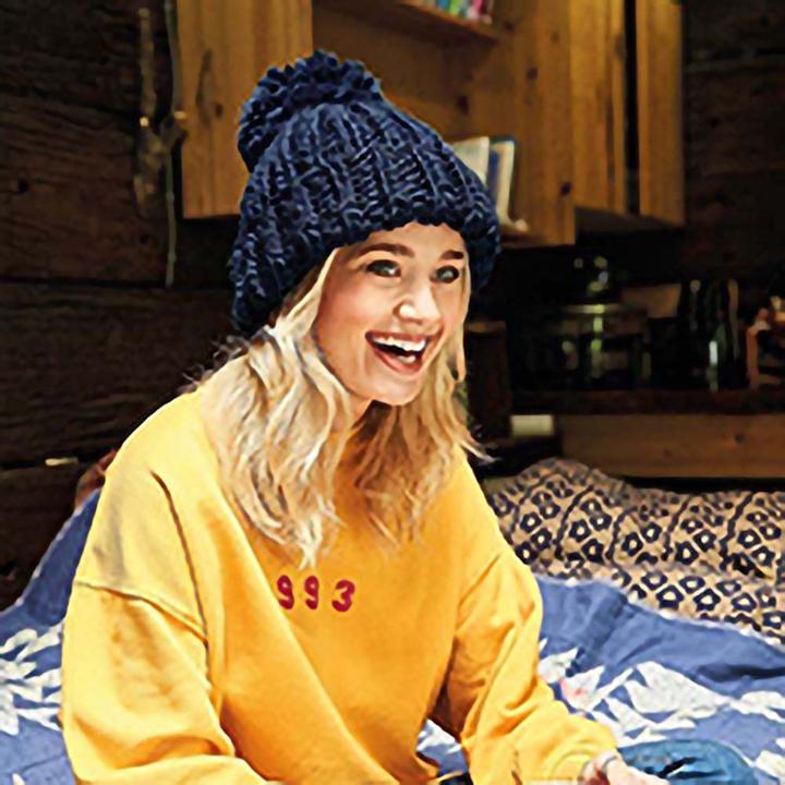 Produktbild Beechfield Oversizedstrickmütze Mit Bommel (One Size)
