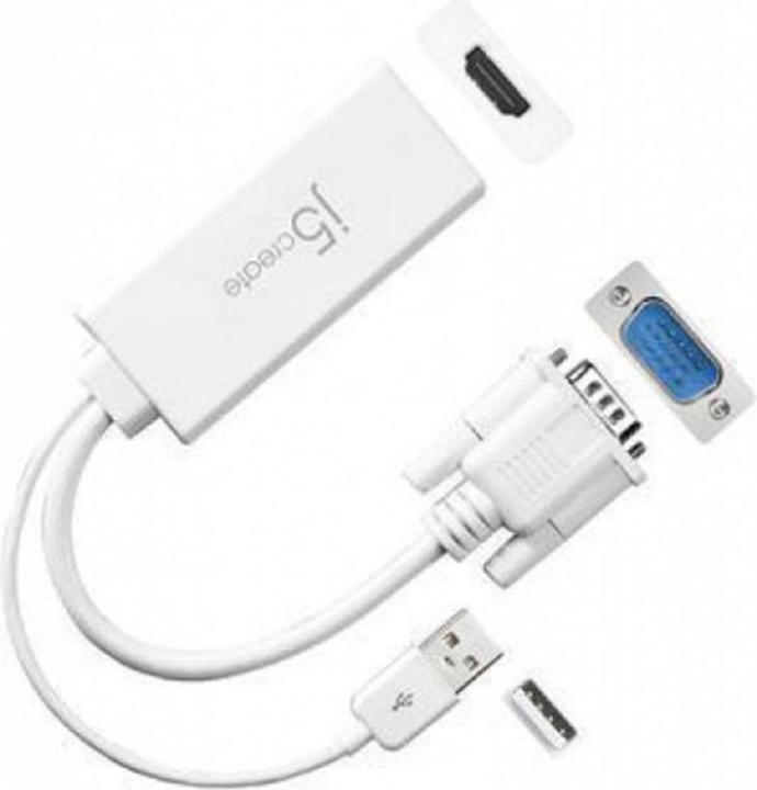 Actual product image j5Create VGA to HDMI + Audio (HDMI, 17.60 cm)