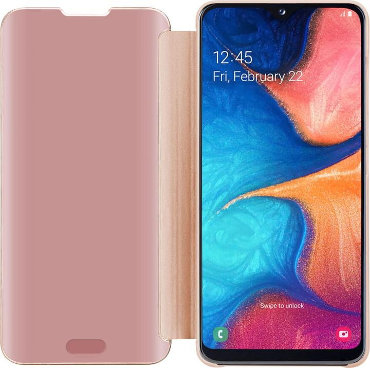 Actual product image Cadorabo Book Smart View Mirror Cover (Samsung Galaxy A20e, Samsung Galaxy A10e)