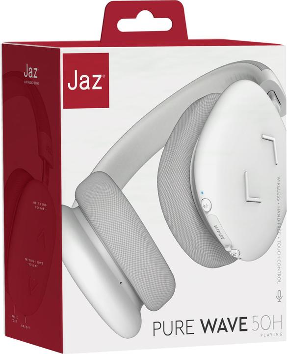 Actual product image JAZ Wireless Active Noise Canceling headphones with integrated controls and microphone (Wireless)