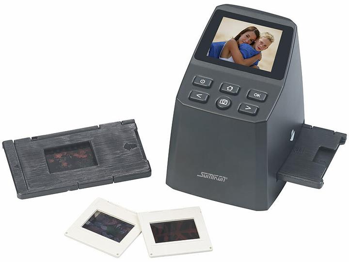 Produktbild Somikon Stand-Alone-Dia- und Negativ-Scanner mit 16-MP-Sensor, 4.920 dpi (USB)