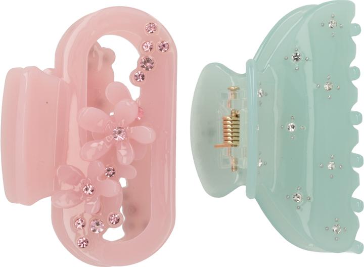 Actual product image Trisa Fashion Set Haarklammern mit Strass Crème 2 Stk. (2 pcs.)