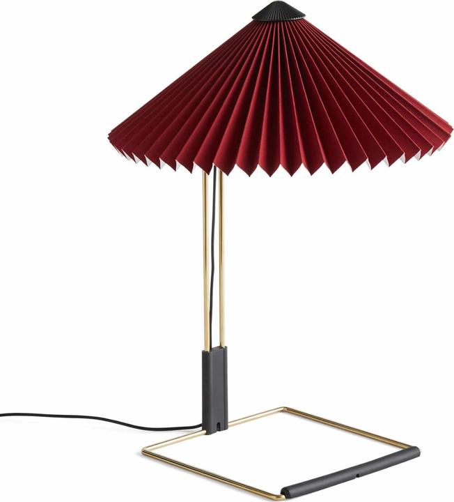 HAY Matin Tischleuchte S Oxide Red (150 lm)