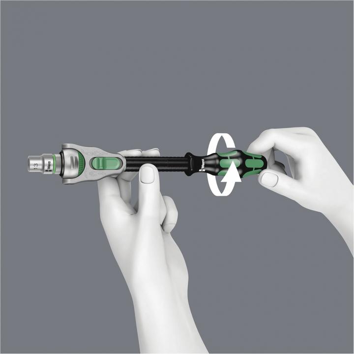 Produktbild Wera 8100 SC 6 Zyklop Speed-Knarrensatz (19 mm, 12 mm, 14 mm, 16 mm, 10  mm, 18 mm, 17 mm, 11 mm, 15 mm, 13 mm)