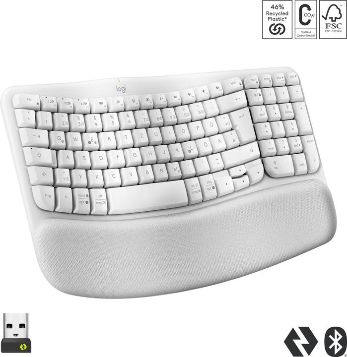 Produktbild Logitech Wave Keys for Mac (DE, Kabellos)