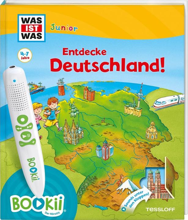 WAS IST WAS Junior Entdecke Deutschland! (German, Bärbel Oftring, Claudia Kaiser, Martin Lickleder, Sebastian Hassler, Dirk Hennig, 2018)