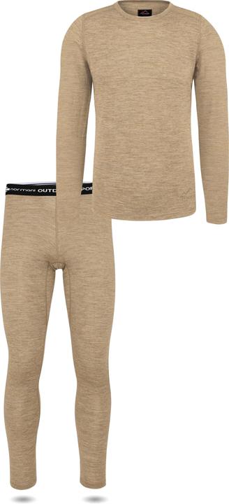 Actual product image Normani Herren Merino Unterwäsche-Set Melbourne/Sydney - 9127 (L)