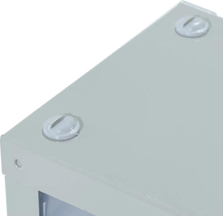 Produktbild eurokraft pro Metall-Kleinteilemagazin, HxBxT 565x300x140 mm, 12 Schubladen, 24 Trennstege (14 cm, 56.50 cm)
