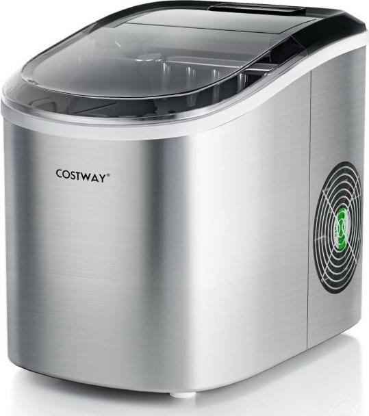 Actual product image Costway Ice cream maker 12Kg/24h, silver