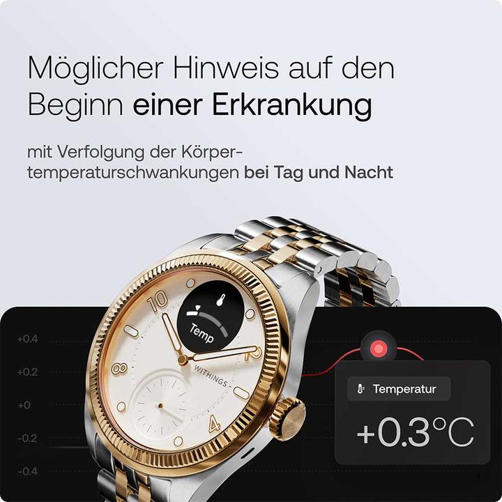 Image du produit Withings Scanwatch Nova Or brillant (39 mm)