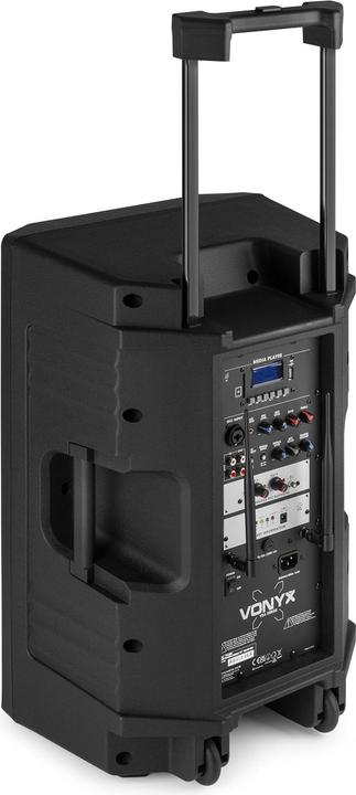 Produktbild Eminence met Bluetooth - Vonyx VSA500BP - 800 Watt - Partybox - 2 draadloze mics - 1 heaset mic (Aktiv)