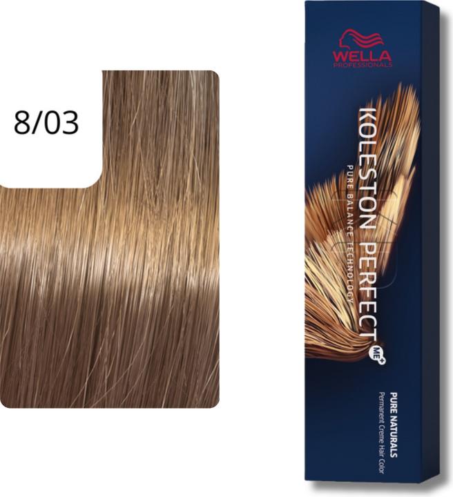 Immagine prodotto Wella Koleston Perfect Me+ Pure Naturals (8/03 biondo chiaro oro naturale)