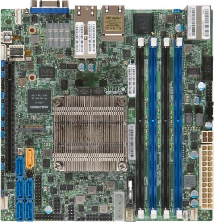 Actual product image Supermicro X10sdv-8c-Tln4f (BGA 1667, Intel SoC, Mini-ITX)
