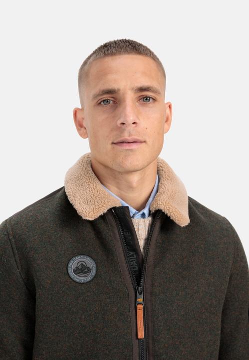 Actual product image Camel Active Bomber jacket with detachable teddy collar (64)
