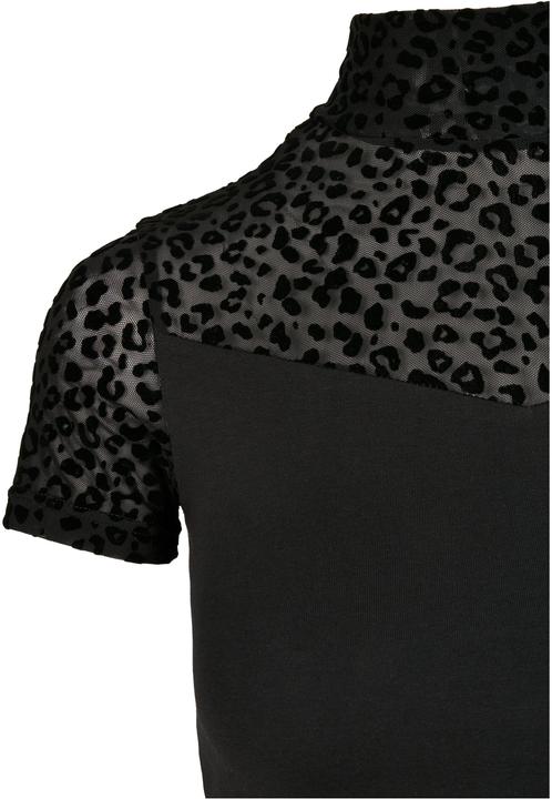 Produktbild Urban Classics Ladies Flock Lace Turtleneck Tee (4XL)