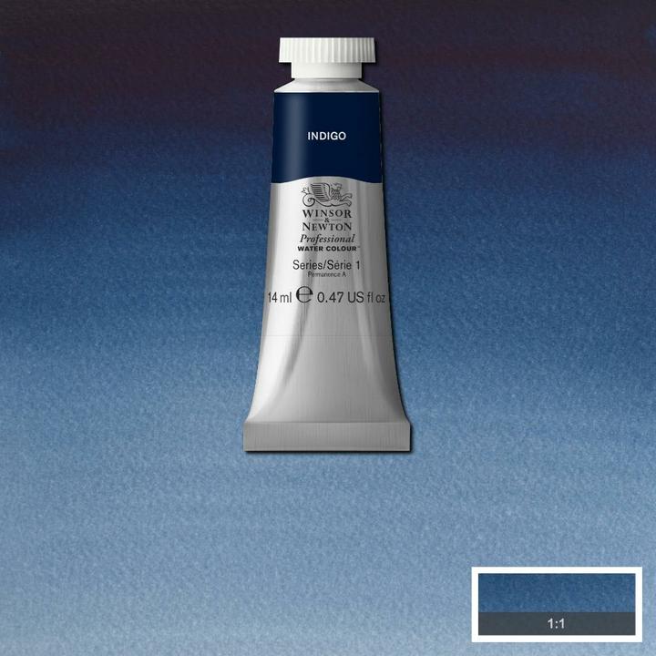 Image du produit Winsor & Newton Watercolour proff. 14ml Indigo 322 (Indigo, 14 ml)