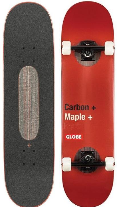 Actual product image Globe Skateboard G3 Bar 8.25" - Red - Complete 2020 (32")