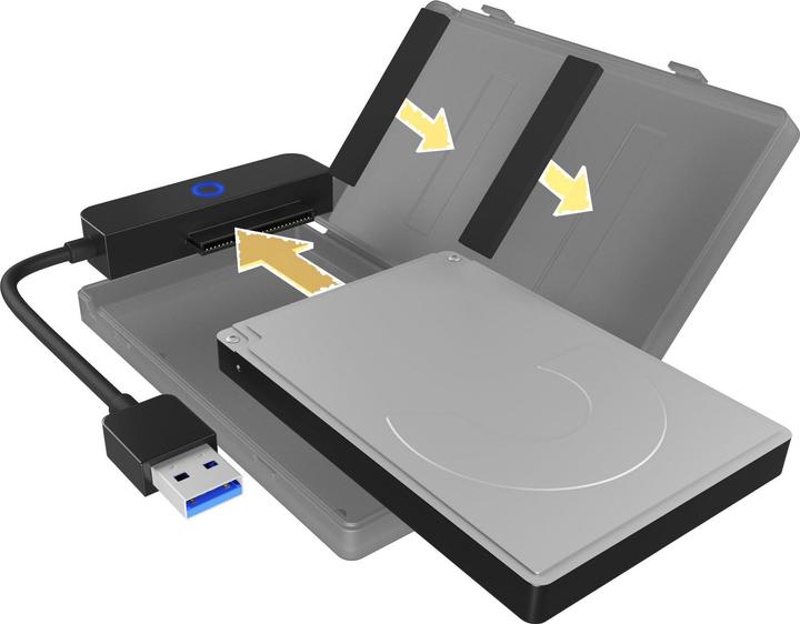 Actual product image Icy Box IB-AC603b-U3