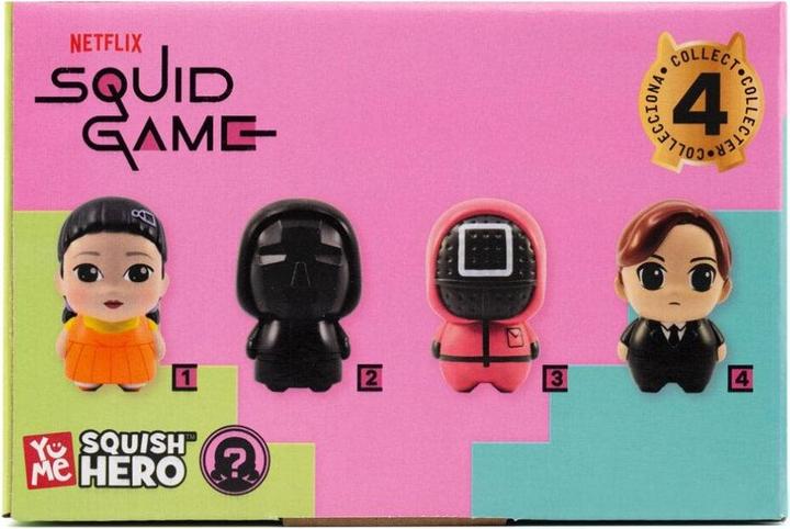 Actual product image YuMe Squid Game Squish Hero anti-stress figures 8 cm display (12)