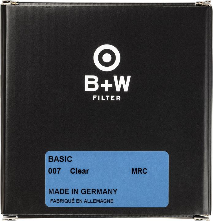 Actual product image B+W CLEAR FILTER MRC BASIC 86mm (86 mm, Protection filter)
