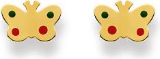 Image du produit Natsumi Schmuck Boucles d'oreilles papillon en or 18K/750 (750/18 K Or jaune)