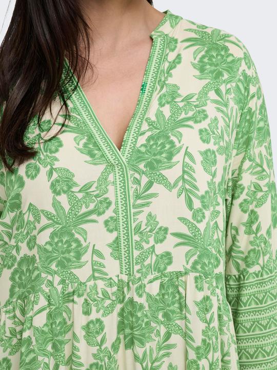 Actual product image Only CARMARRAKESH Kurzes Kleid Tunika mit halber Knopfleiste (46)