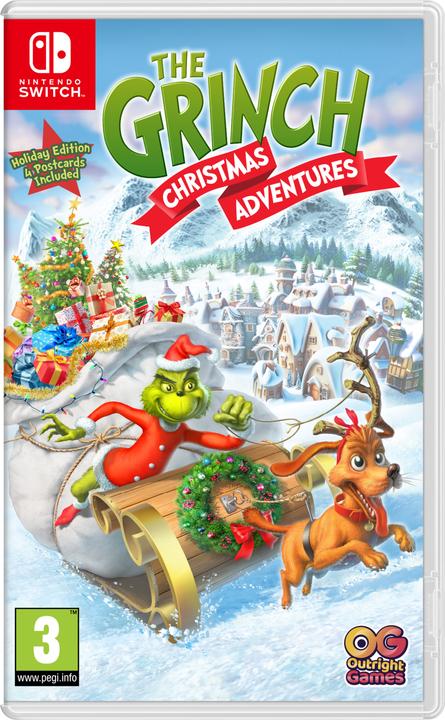 Produktbild Game The Grinch: Christmas Adventures Incl. Postcard (Switch, DE)