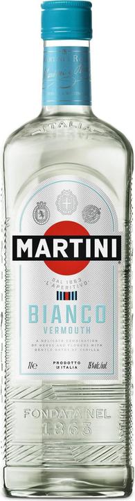 Martini Bianco (18 ans, 15 %, Italie, 1 x 100 cl, Vermouth)