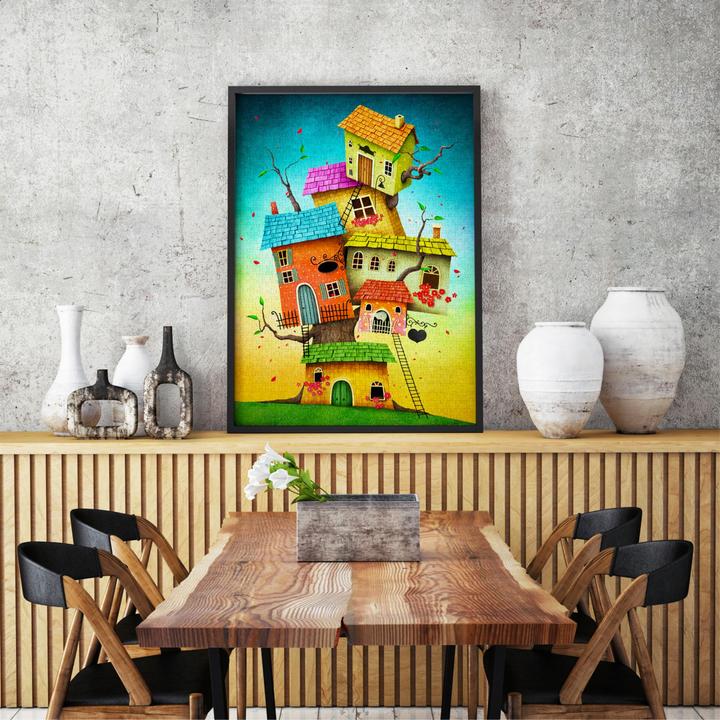 Produktbild Enjoy Puzzle ENJOY-2119 - Fairy Tale Houses, Puzzle, 1000 Teile (1000 Teile)