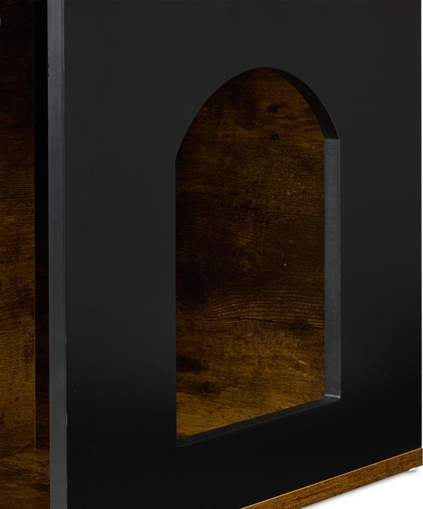 Actual product image Relaxdays Katzenkloschrank (Cat litter box closed)