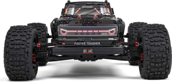 Actual product image Arrma St.Truck Outcast 8s 1:5 4wd Ep Rtr Black Brushless (RTR Ready-to-Run)
