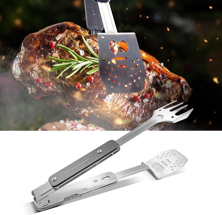 Produktbild Stahlwerk Grill-Set mit 4-in-1 BBQ Multitool-Grillbesteck