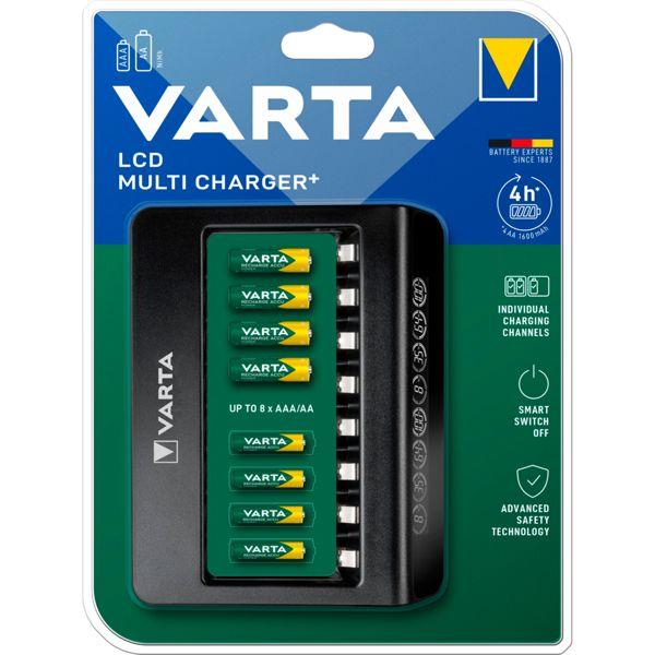 Produktbild Varta LCD Multi Charger+ (1 Stk., AAA, AA, Ladegerät ohne Akku)