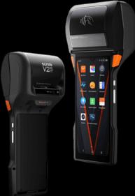 Actual product image Sunmi Mobile terminal V2s PLUS scanner and NFC - wireless data POS system (2D barcodes)