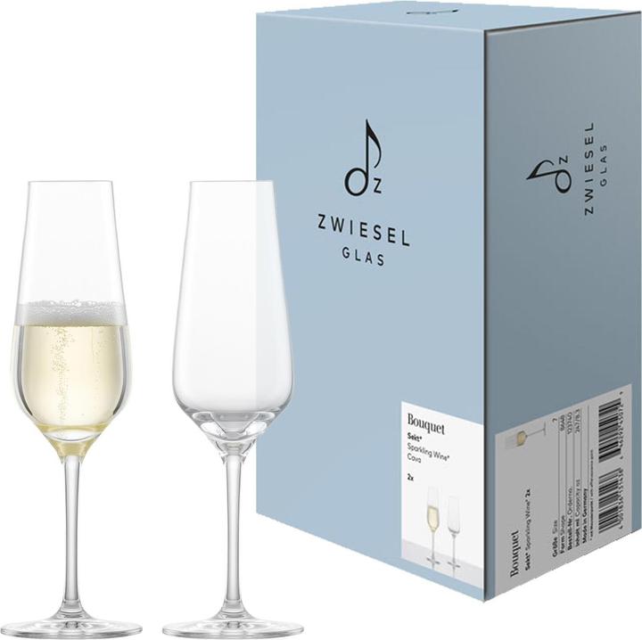 Produktbild Zwiesel Sektglas Bouquet 7 2 Stück (24.70 cl, 2 Gläser, Sektgläser)