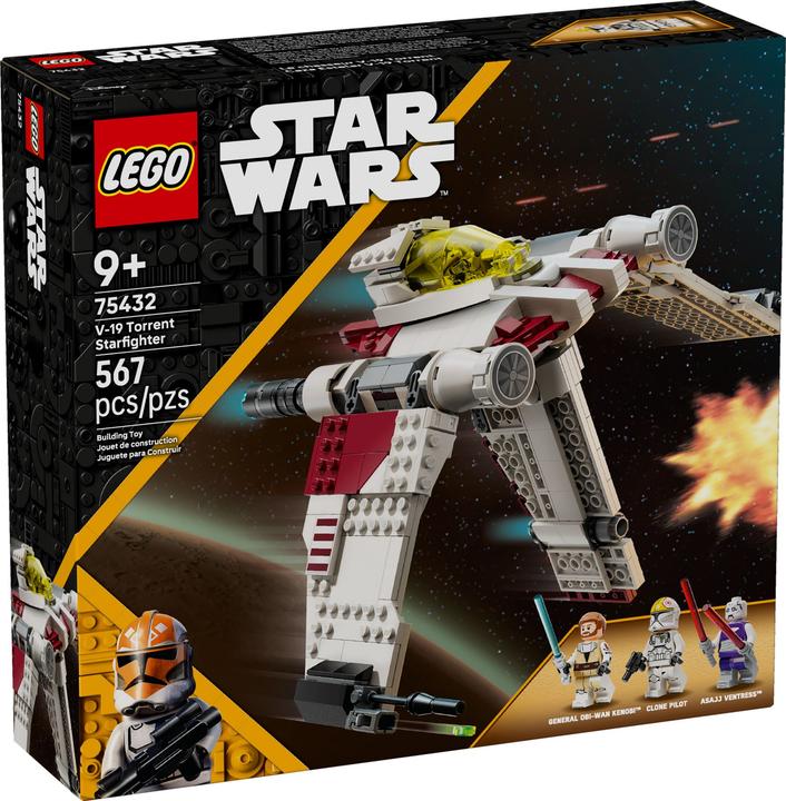 Productafbeelding LEGO V-19 Torrent starfighter (75432, LEGO Star Wars)