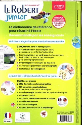 Produktbild Le Robert junior illustré : le dictionnaire des 7-11 ans, CE, CM, 6e (Französisch, Collectif, 2024)