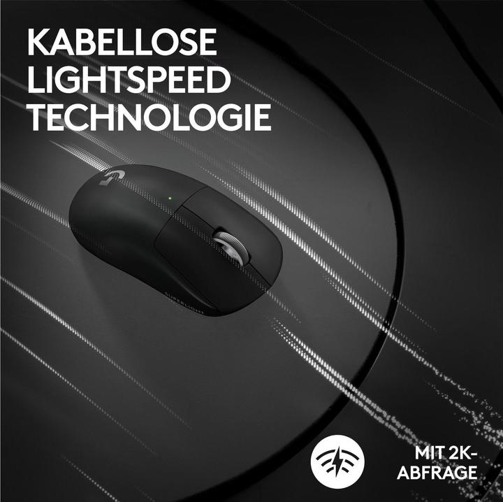 Immagine prodotto Logitech G Pro X Superlight 2 (Senza fili, Cablato)