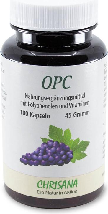 Actual product image Chrisana OPC Kapsel (100 Piece, Capsules, 70 g)