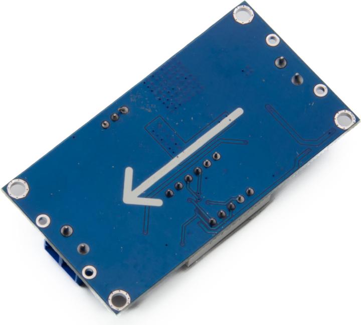 Actual product image Purecrea LM2596 DC-DC Step-Down Converter Module with Display