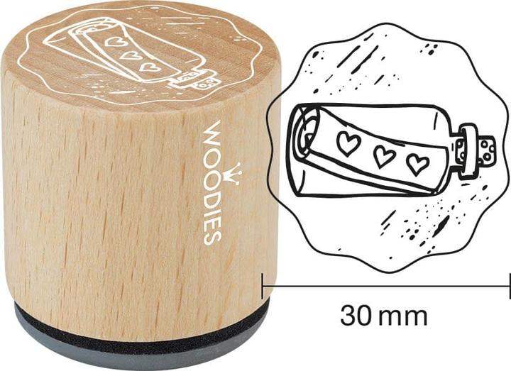 Actual product image Colop Woodies stamps