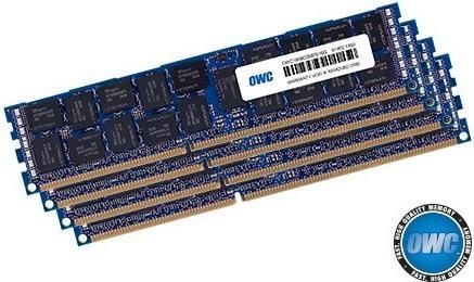 Image du produit OWC 128.0GB Mac Pro Late 2013 Memory Matched Set (4x 32GB) PC3-10600 1333MHz DDR3 ECC-R SDRAM (4 x 32GB, 1333 MHz, RAM DDR3, DIMM)