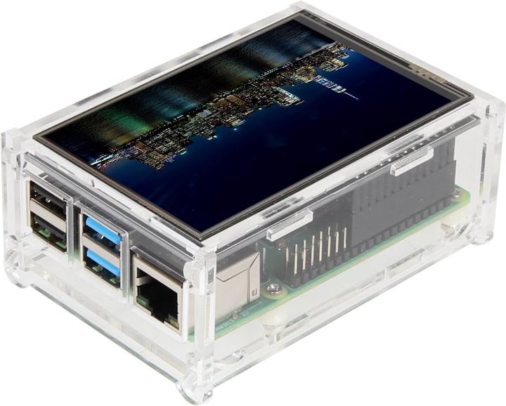 Actual product image Raspberry Pi Pi case for 3.2" touch screen display