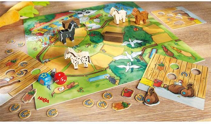 Actual product image Haba Hoppe Rider (Spanish, French, Italian, English, German, Dutch)