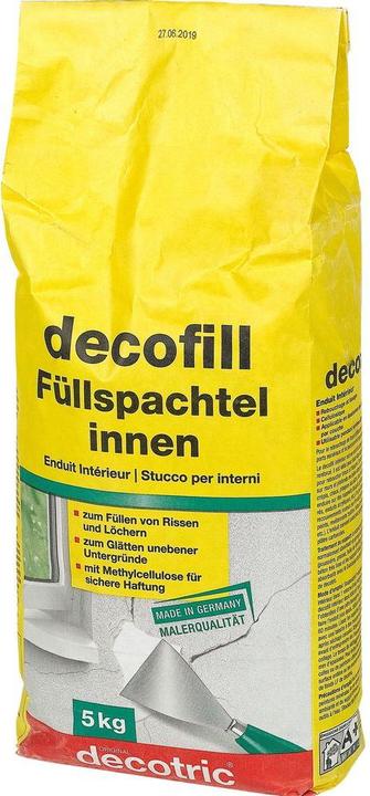 Actual product image Decotric smoothing compound (5000 g)